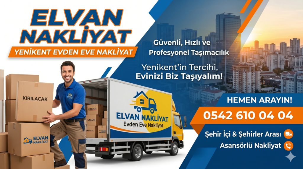 Yenikent Evden Eve Nakliyat: Taşınmanın Kolay 1 Yolu. Gemini Generated Image a3rq96a3rq96a3rq